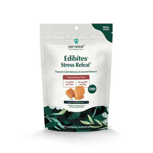 Stress Releaf CBD Edibites For Small Dogs – Bacon CBD Chew