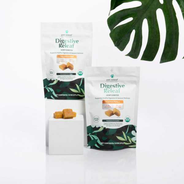 Digestive Releaf CBD Edibites For M/L Dogs – Sweet Potato CBD Chew